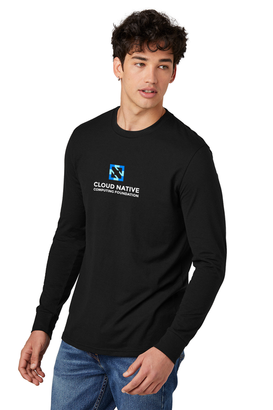 CNCF Full-Color| District Perfect Blend Long-Sleeve Tee