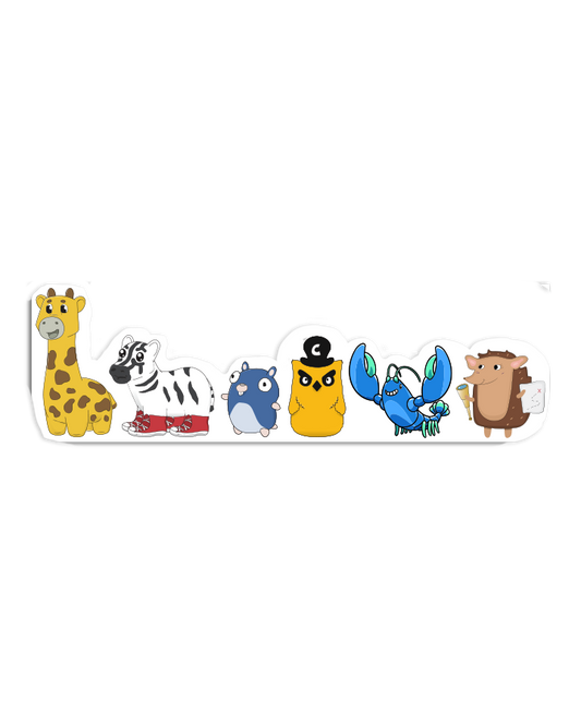 Phippy and Friends Decals